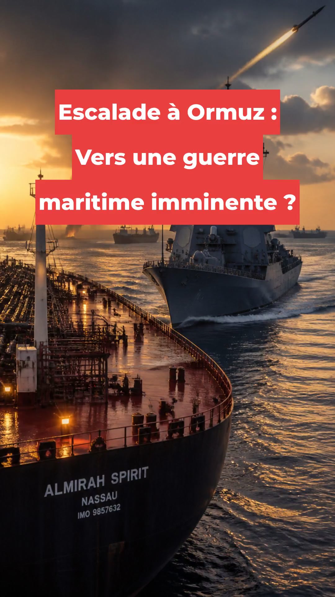 Escalade à Ormuz : Vers une guerre maritime imminente ?