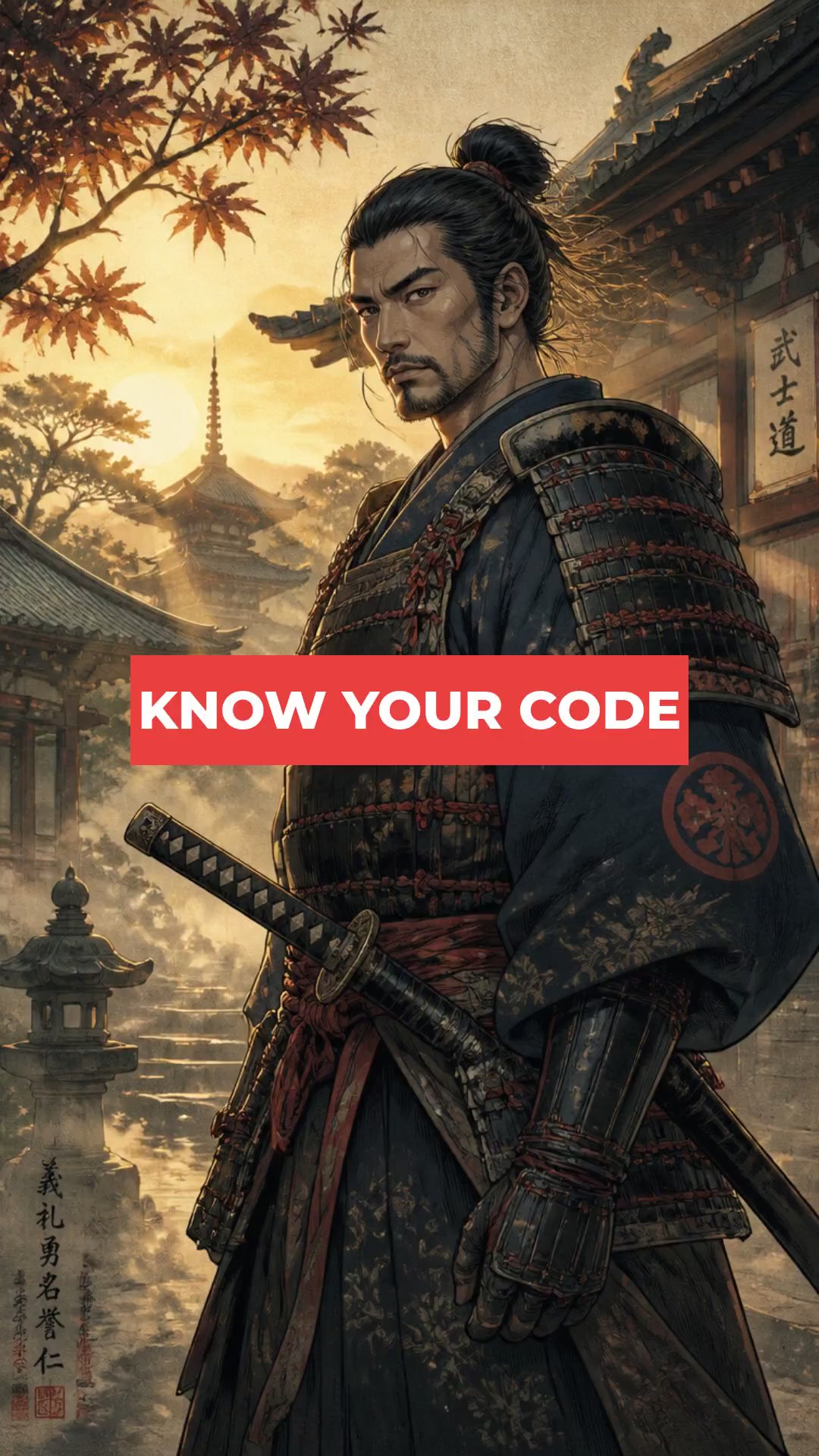 Embrace the Samurai Code: Live by Your Principles!