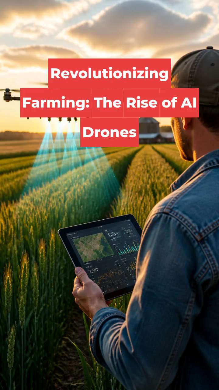 Revolutionizing Farming: The Rise of AI Drones