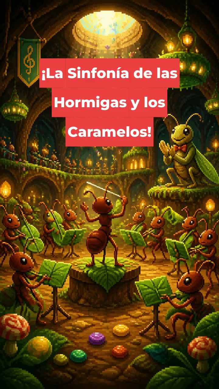 ¡La Sinfonía de las Hormigas y los Caramelos!