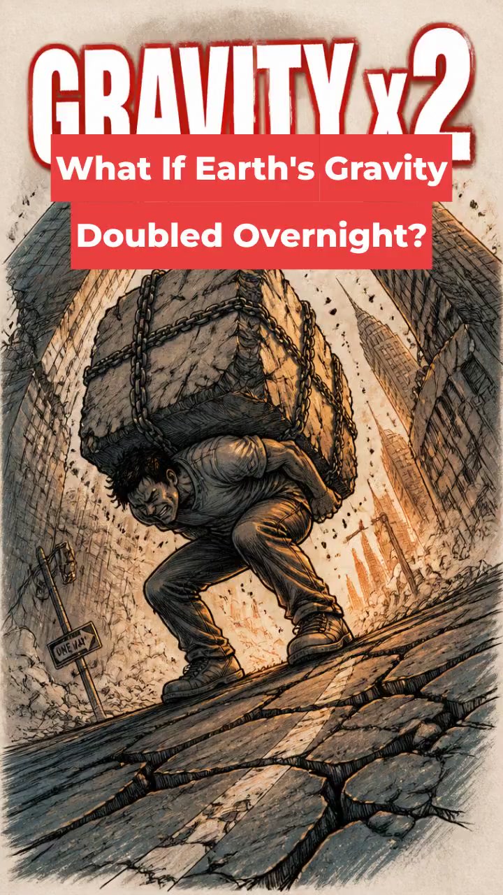 What If Earth's Gravity Doubled Overnight?