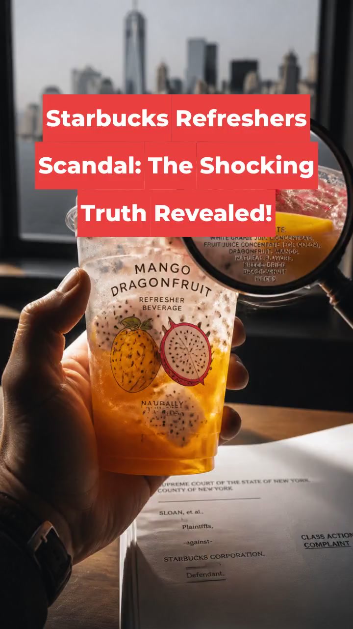 Starbucks Refreshers Scandal: The Shocking Truth Revealed!