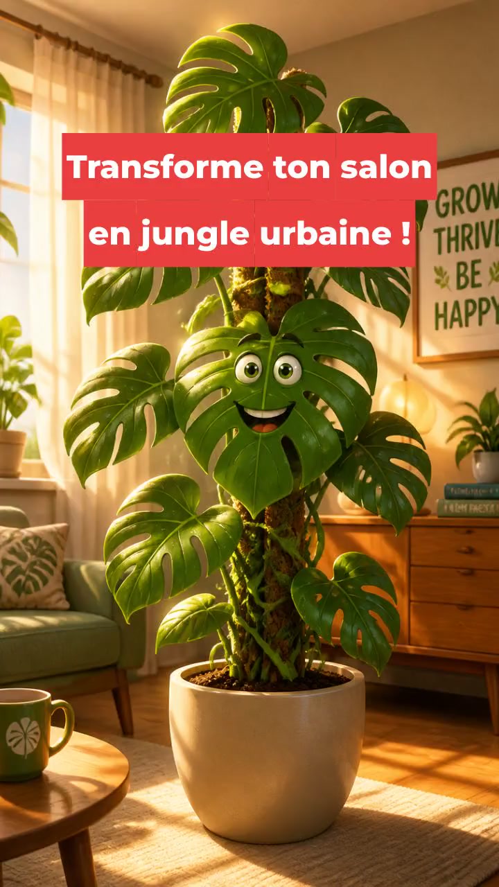 Transforme ton salon en jungle urbaine !