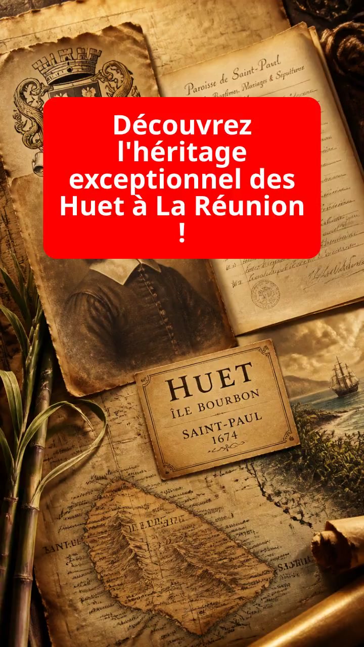 Découvrez l'héritage exceptionnel des Huet à La Réunion !