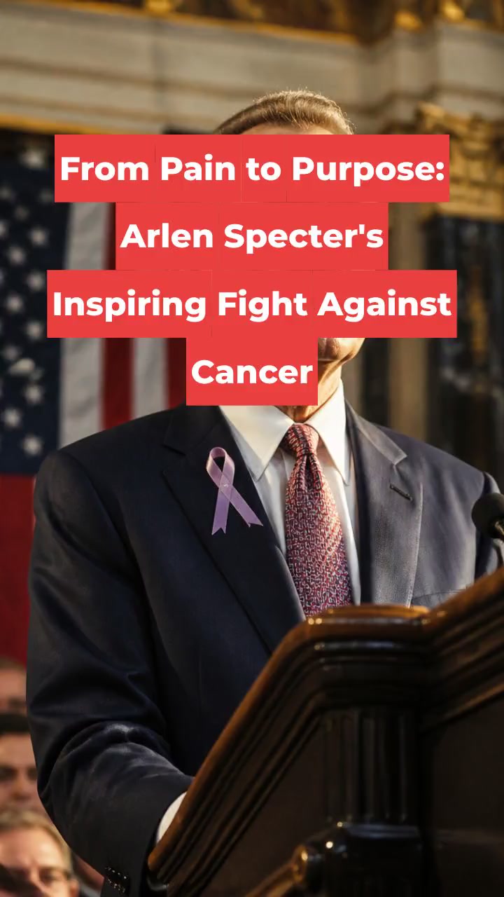 From Pain to Purpose: Arlen Specter's Inspiring Fight Against Cancer
