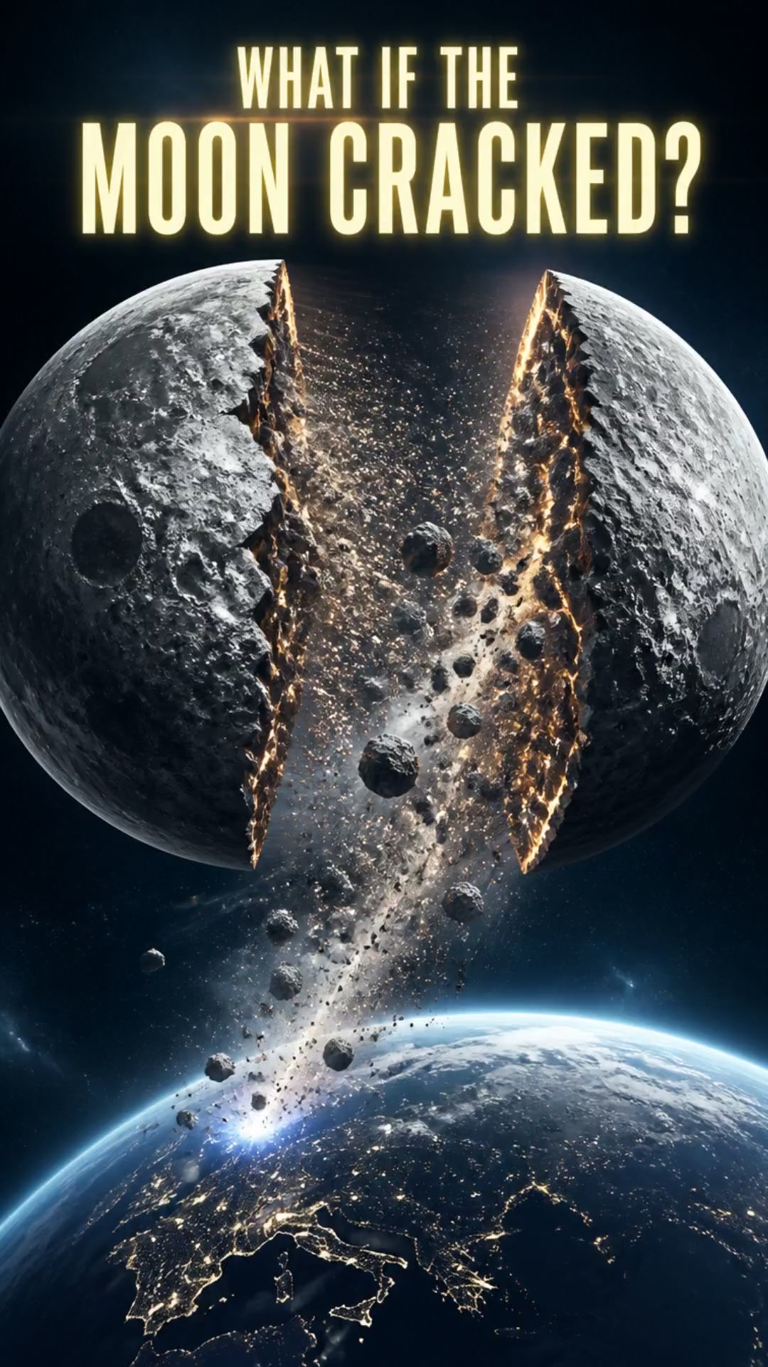 What If the Moon Cracked in Half Tonight?