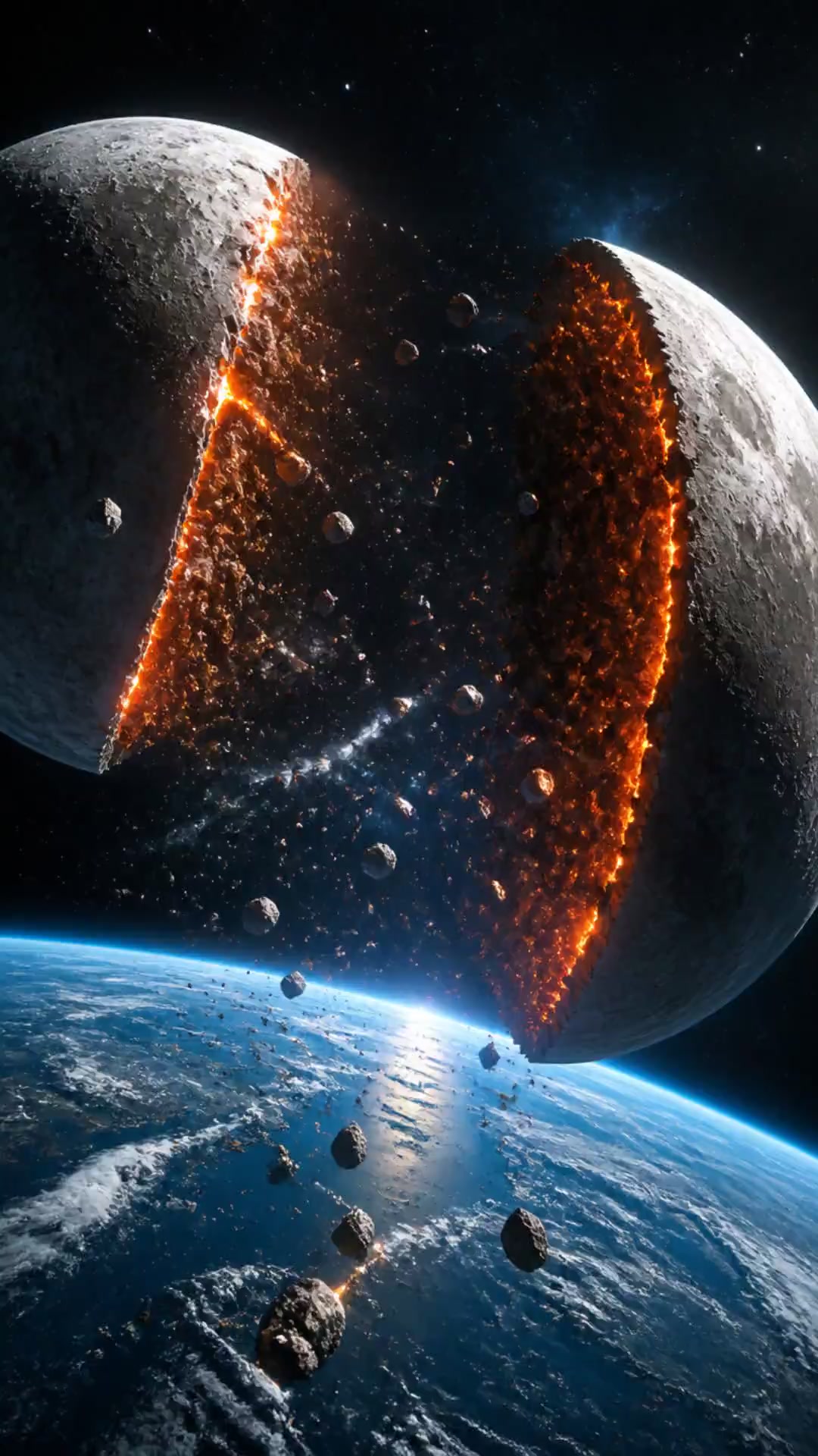 What If the Moon Cracked in Half?!