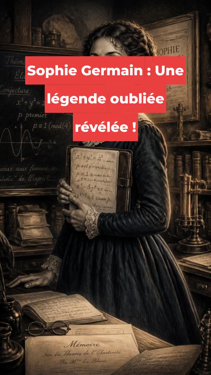 Sophie Germain : Une légende oubliée révélée !