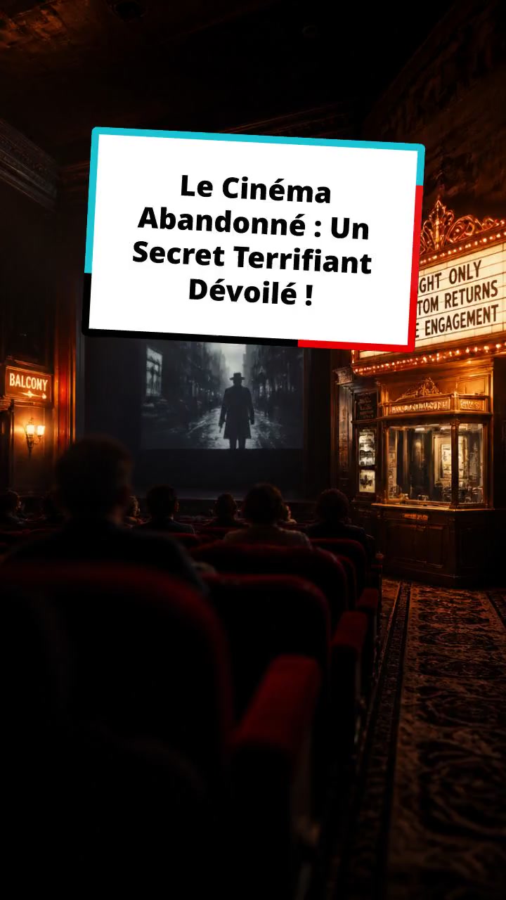 Le Cinéma Abandonné : Un Secret Terrifiant Dévoilé !