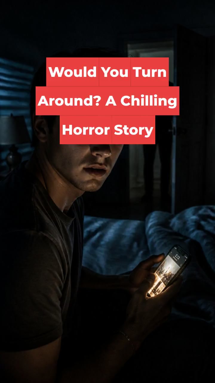Would You Turn Around? A Chilling Horror Story
