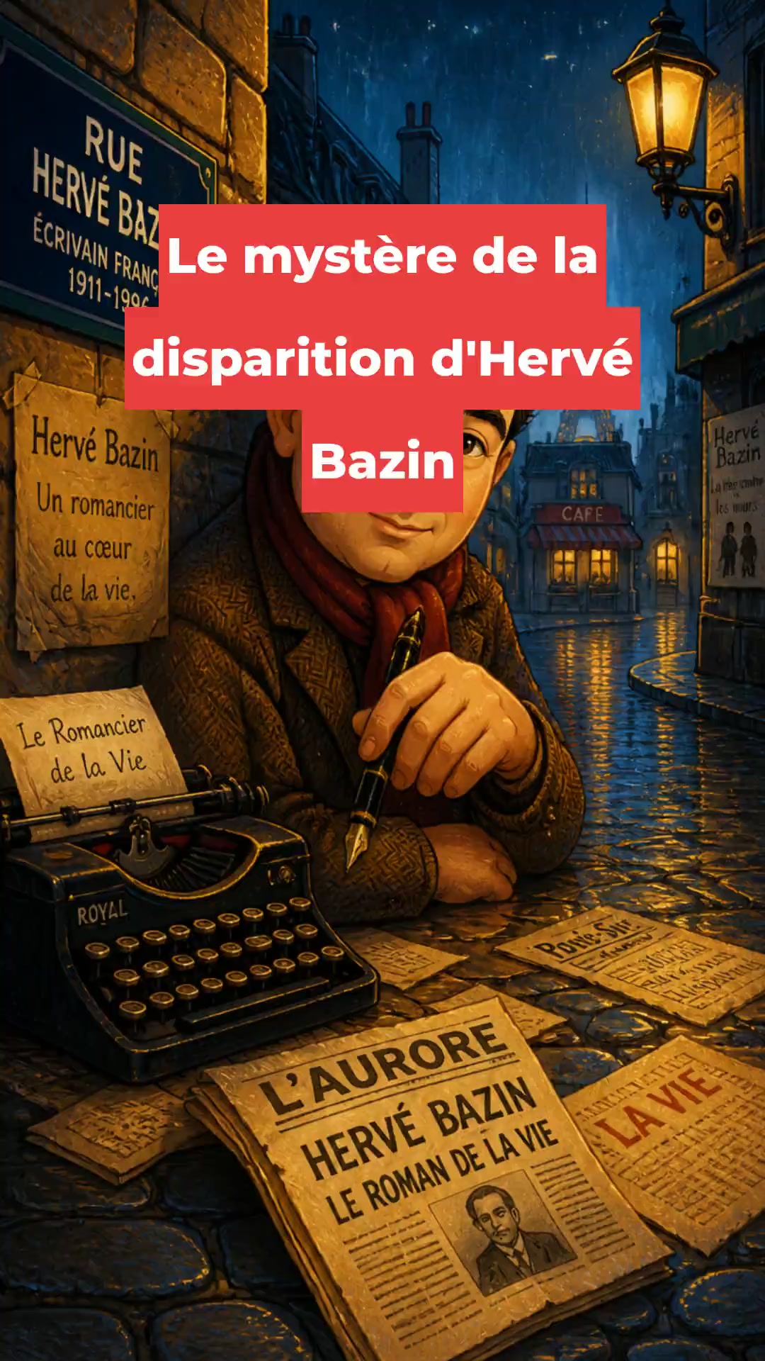 Le mystère de la disparition d'Hervé Bazin