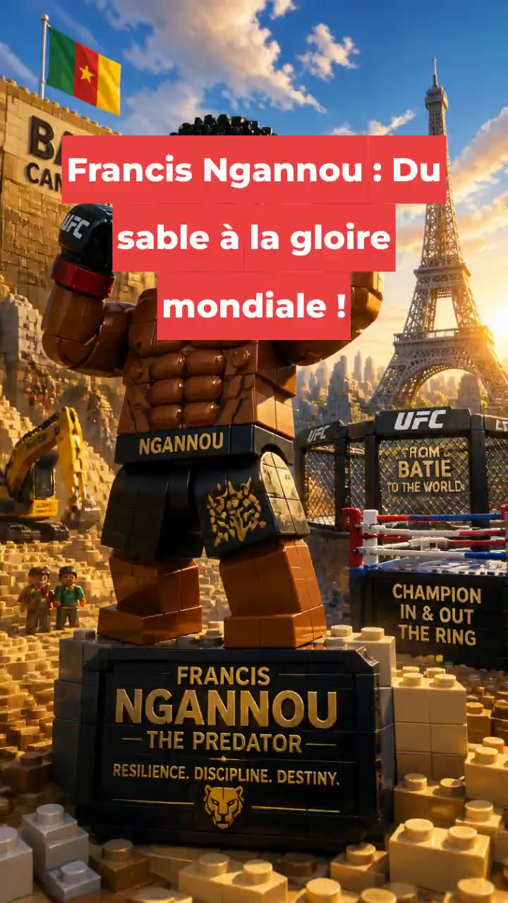 Francis Ngannou : Du sable à la gloire mondiale !