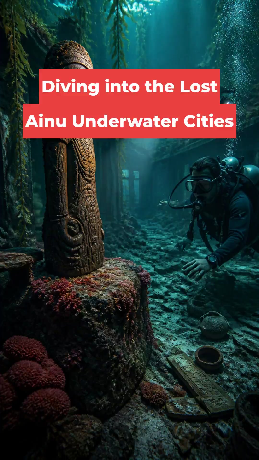 Diving into the Lost Ainu Underwater Cities