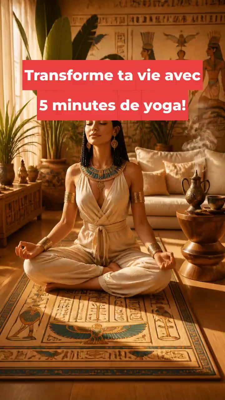 Transforme ta vie avec 5 minutes de yoga!