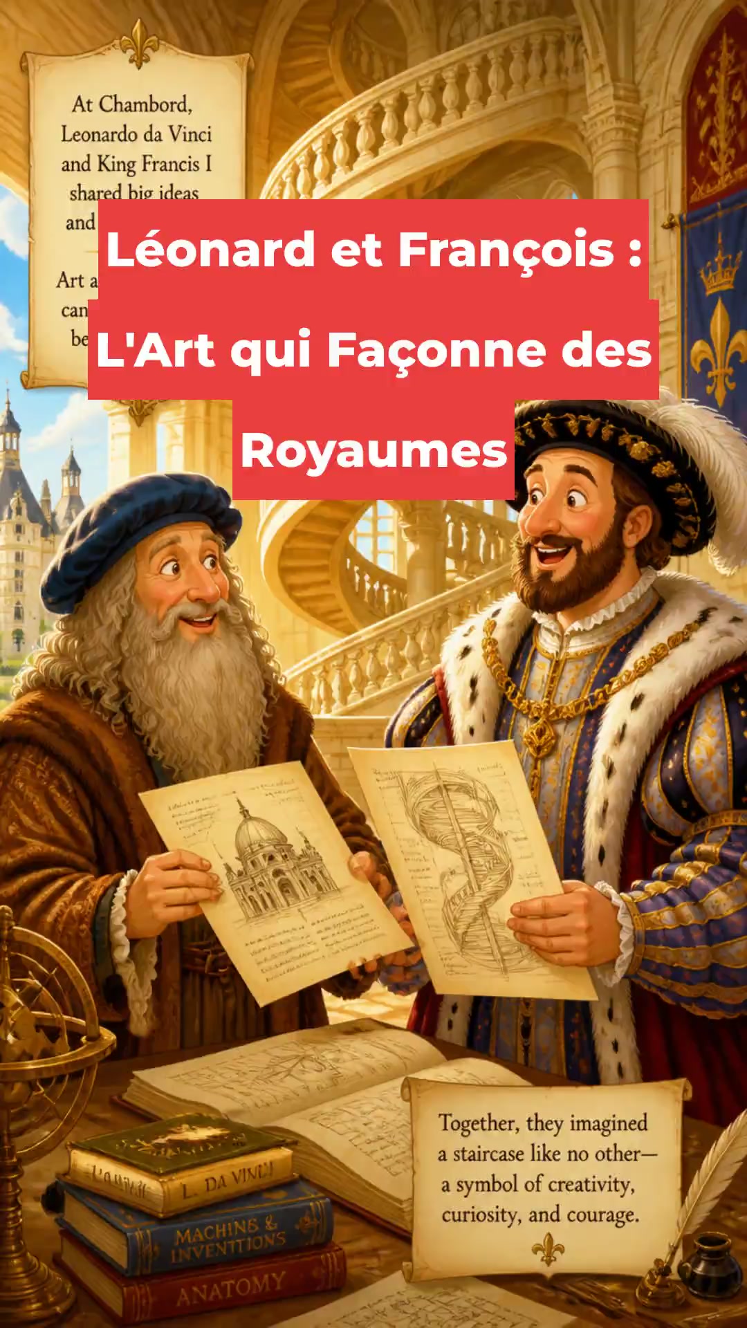 Léonard et François : L'Art qui Façonne des Royaumes