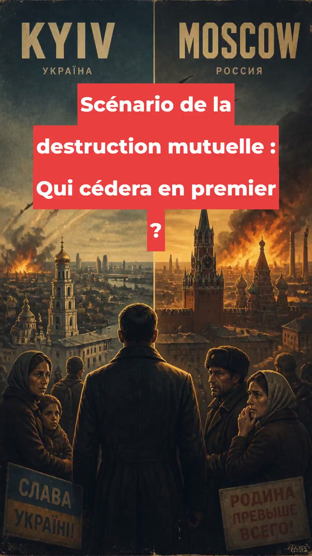 Scénario de la destruction mutuelle : Qui cédera en premier ?