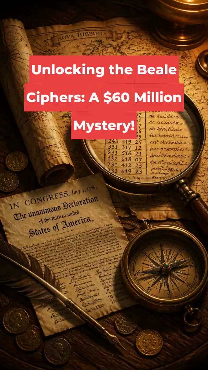 Unlocking the Beale Ciphers: A $60 Million Mystery!