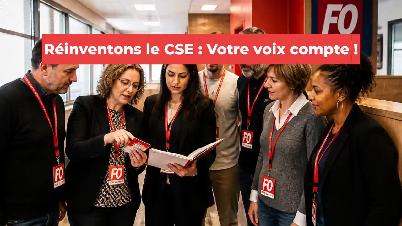 Réinventons le CSE : Votre voix compte !