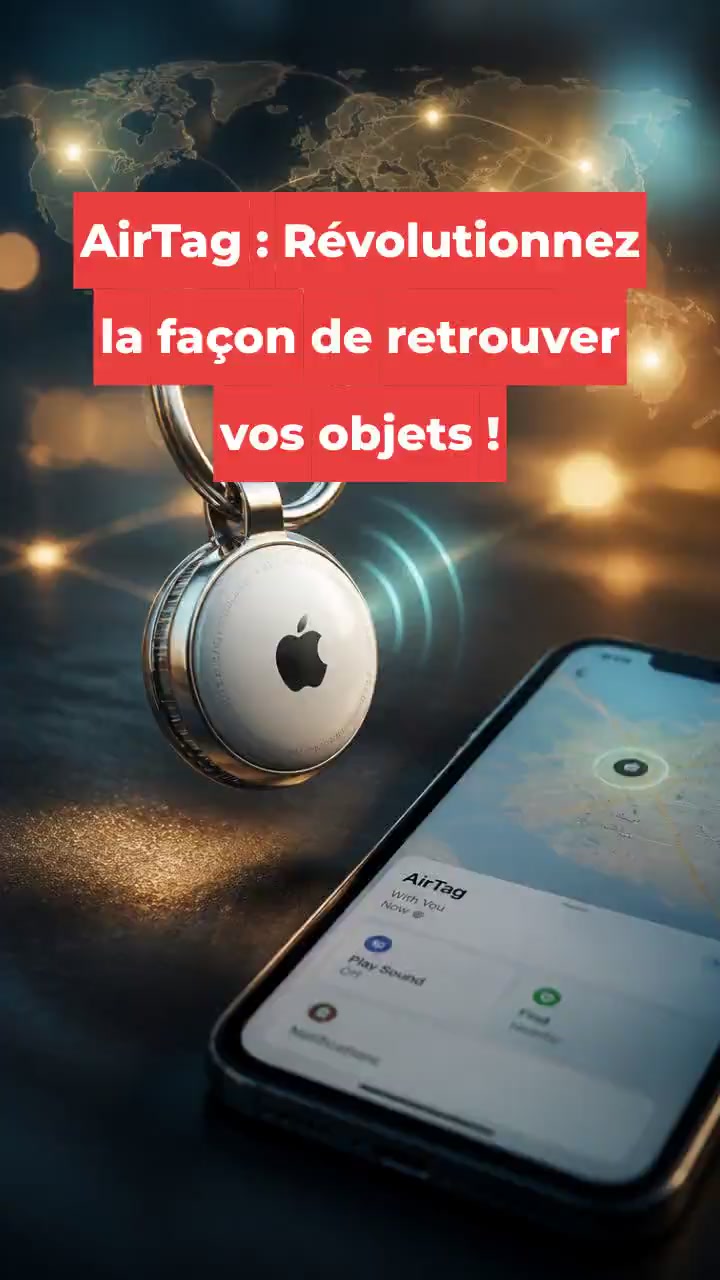 AirTag : Révolutionnez la façon de retrouver vos objets !