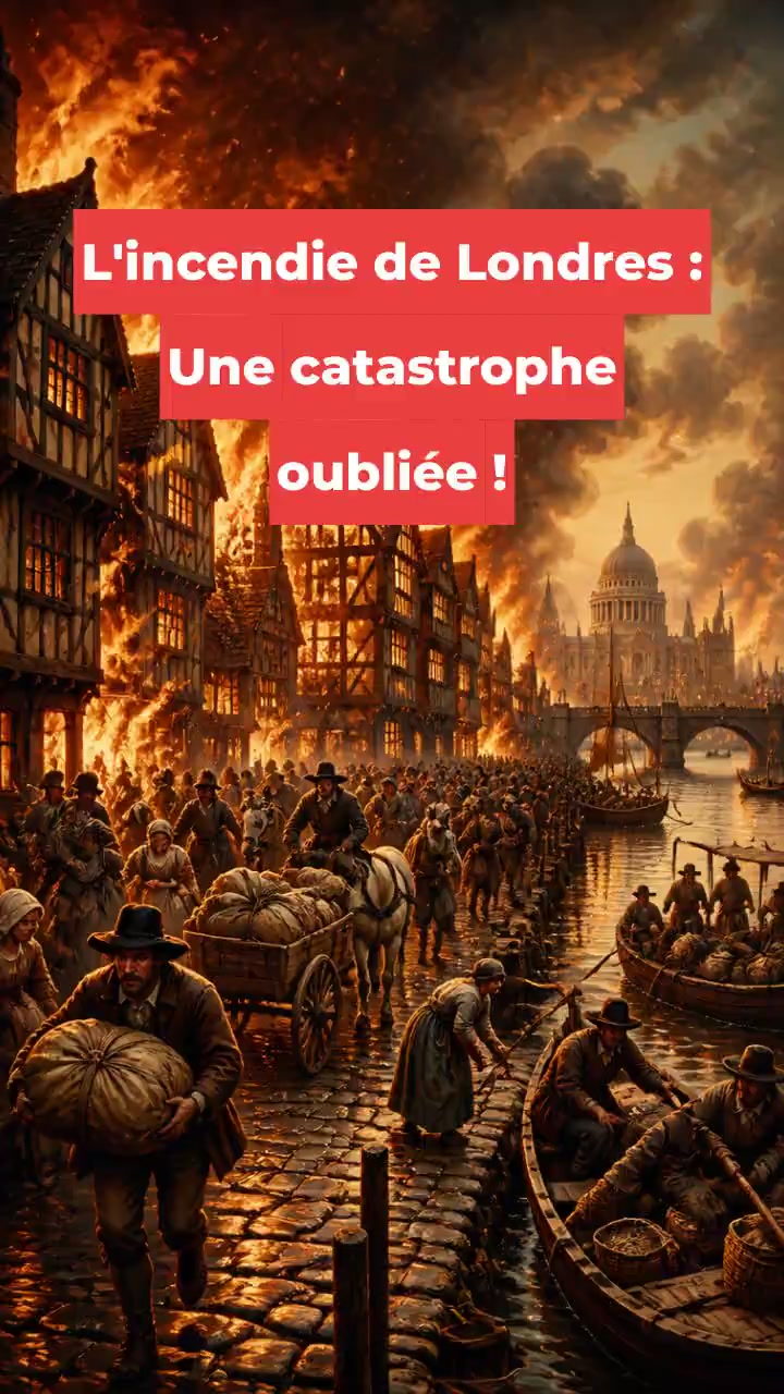 L'incendie de Londres : Une catastrophe oubliée !