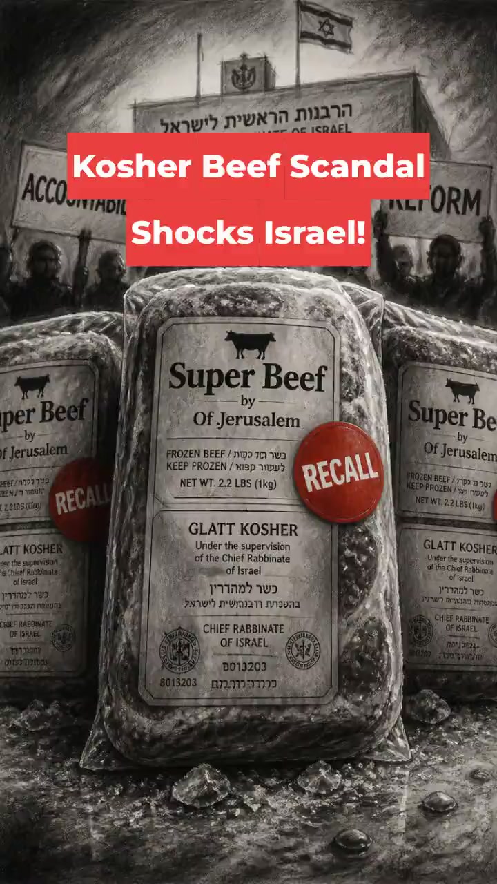 Kosher Beef Scandal Shocks Israel!