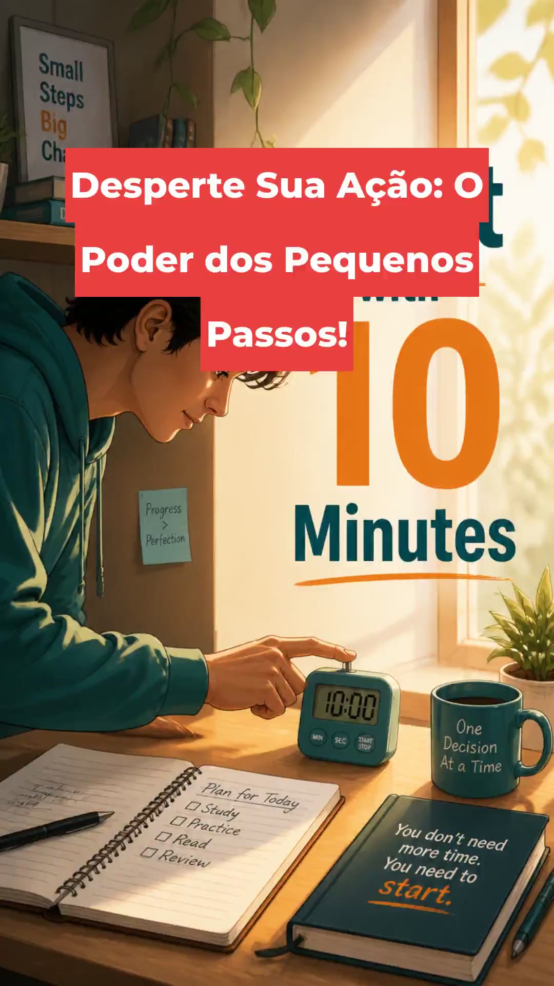 Desperte Sua Ação: O Poder dos Pequenos Passos!