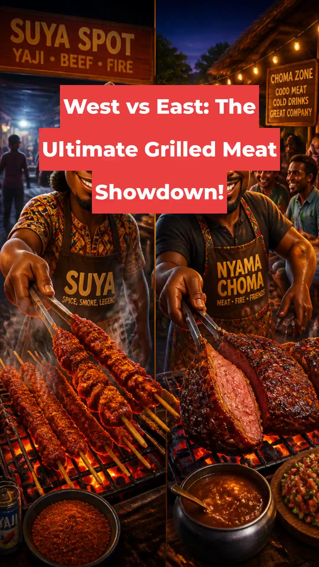 West vs East: The Ultimate Grilled Meat Showdown!