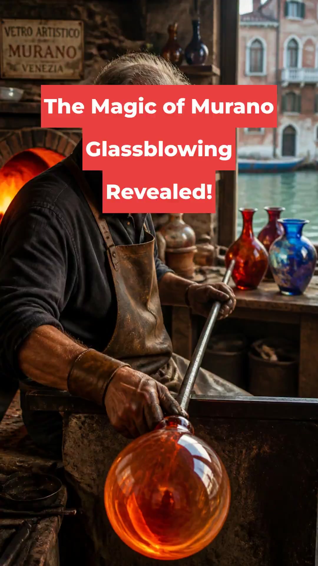 The Magic of Murano Glassblowing Revealed!