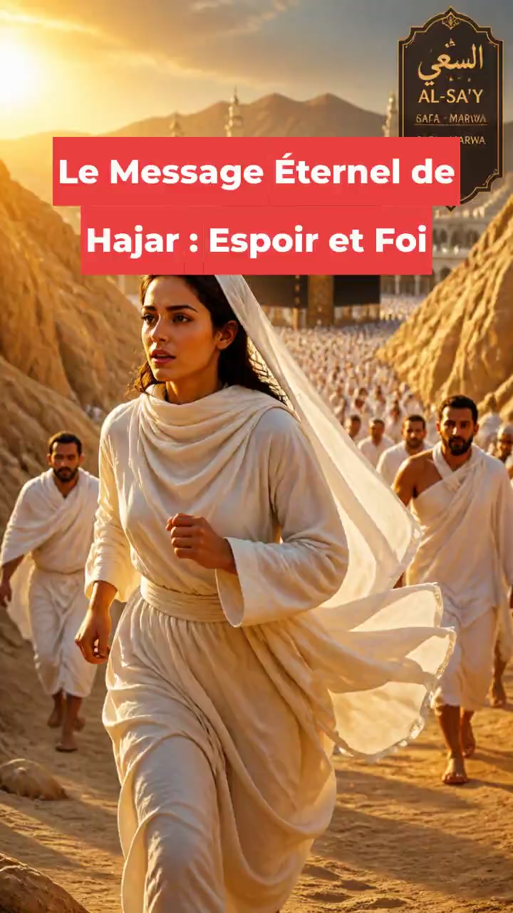Savais-tu pourquoi les musulmans courent entre Safa et Marwa pendant le Hajj ?