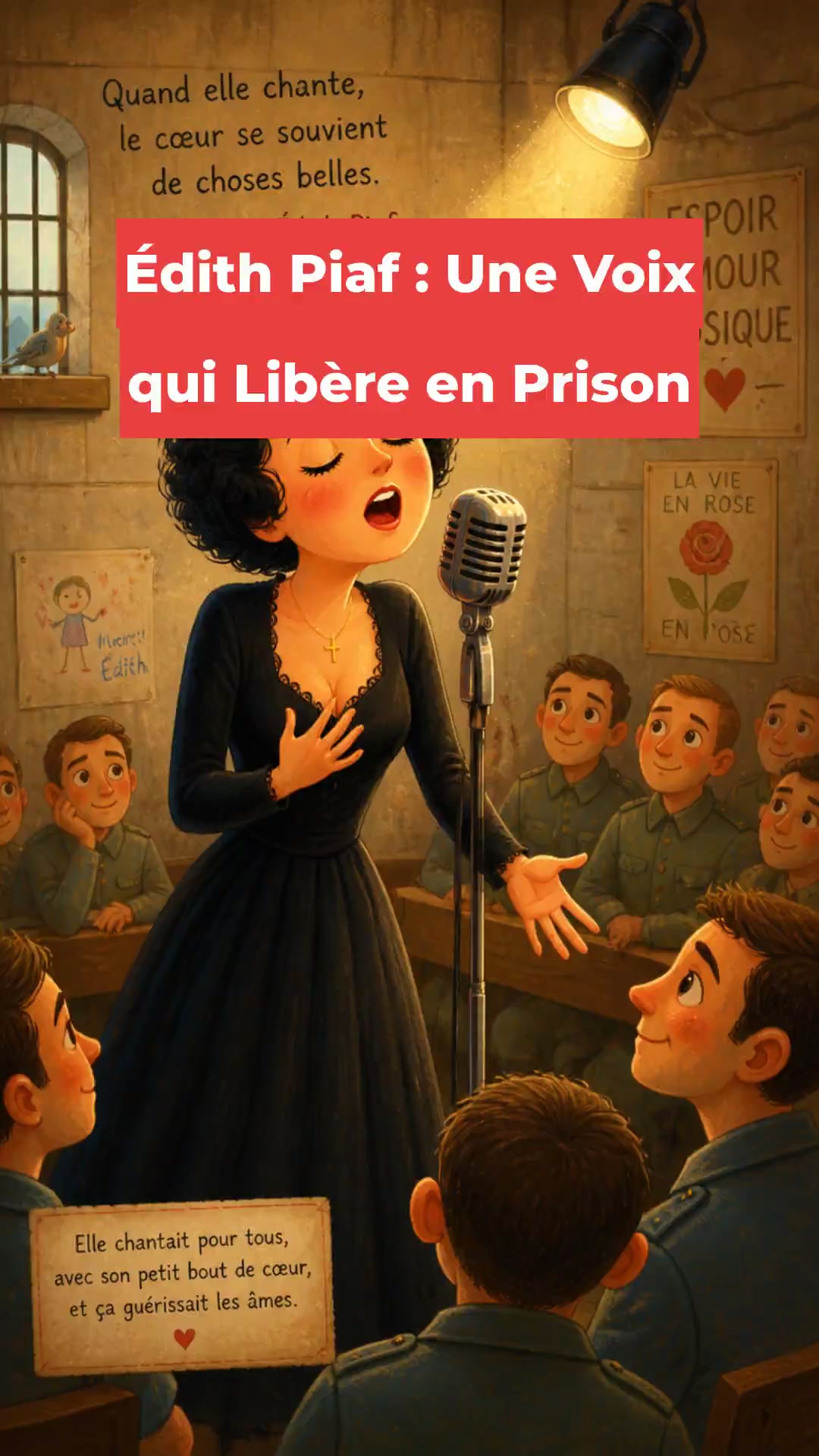 Édith Piaf : Une Voix qui Libère en Prison