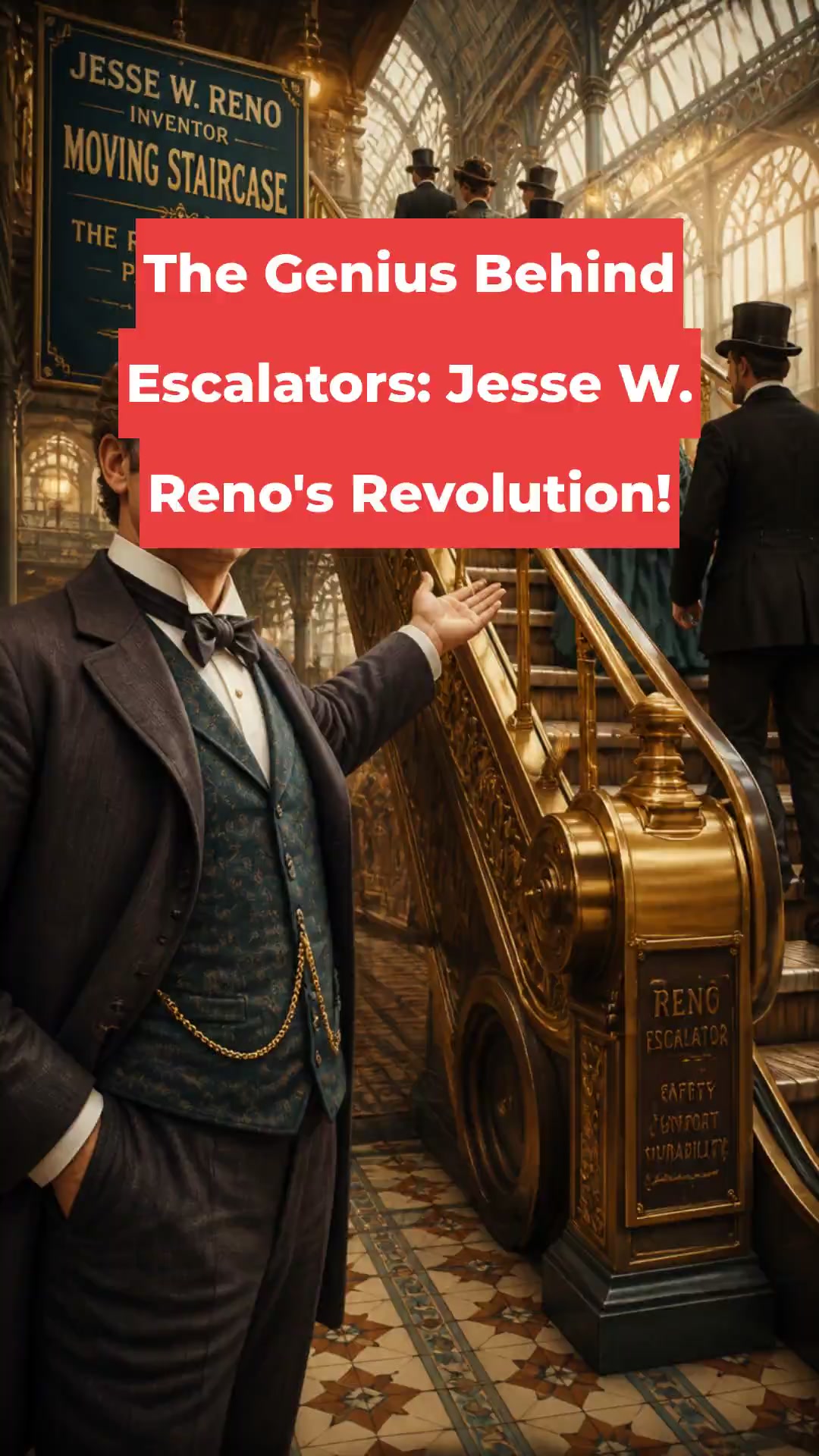 The Genius Behind Escalators: Jesse W. Reno's Revolution!
