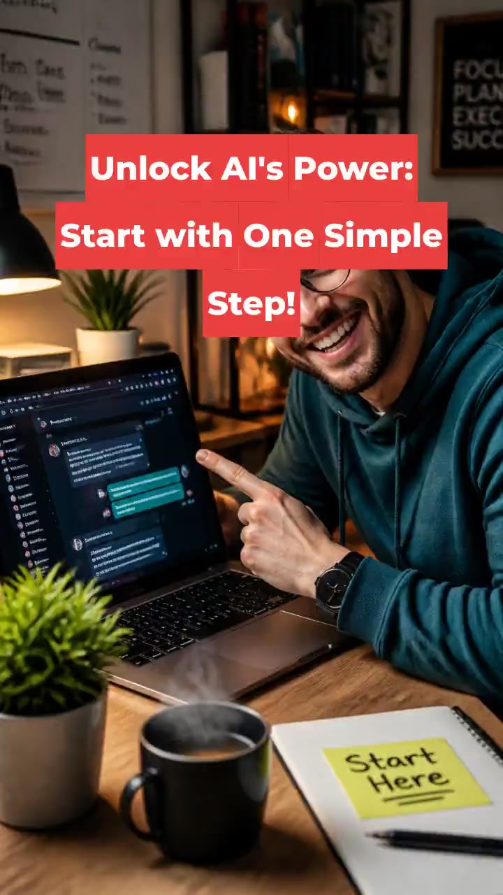 Unlock AI's Power: Start with One Simple Step!