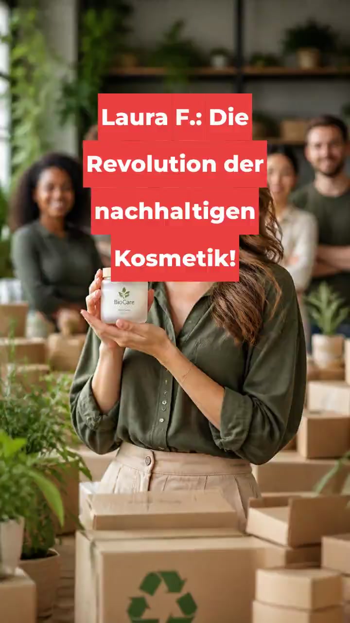 Laura F.: Die Revolution der nachhaltigen Kosmetik!