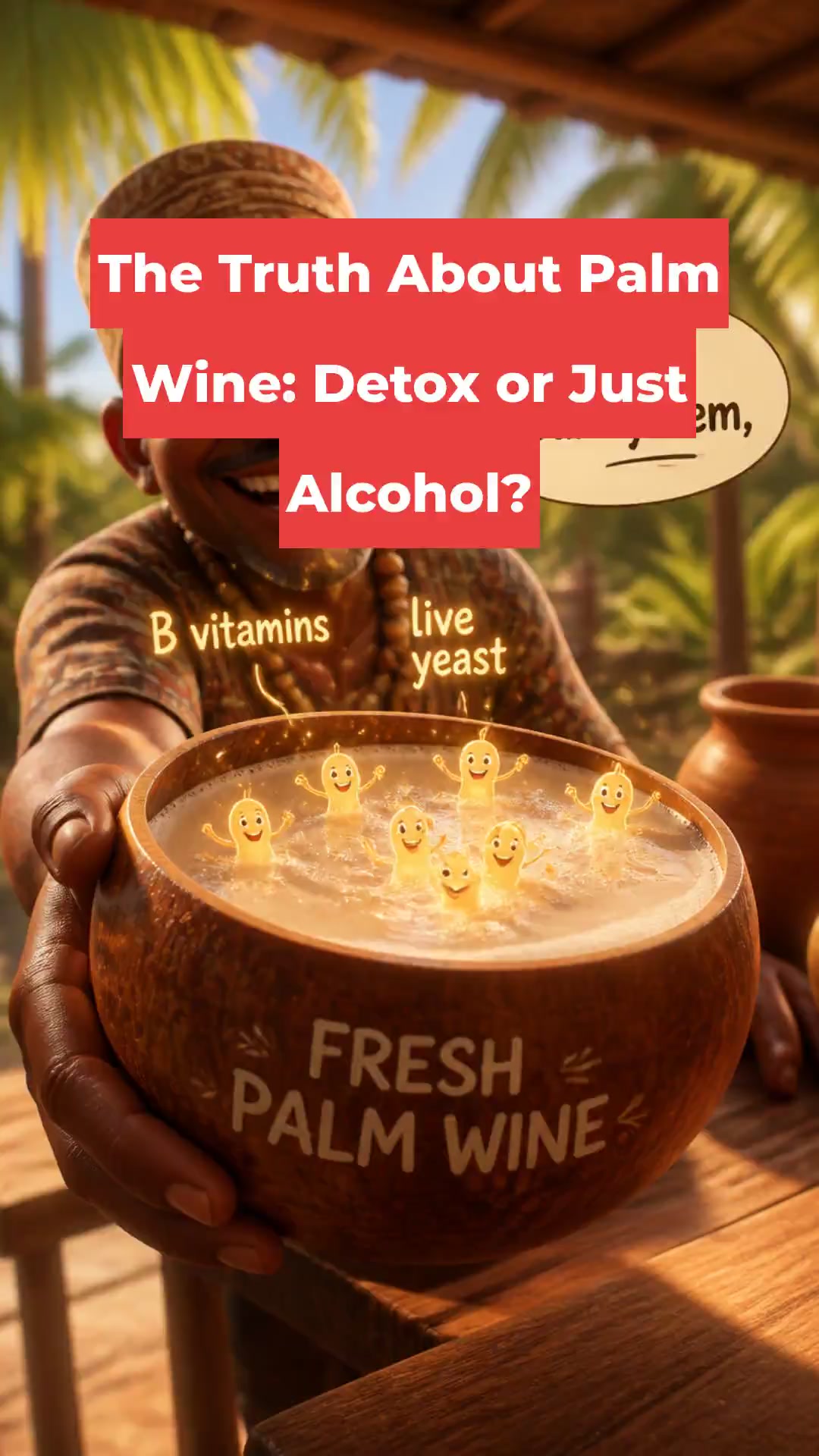 The Truth About Palm Wine: Detox or Just Alcohol?