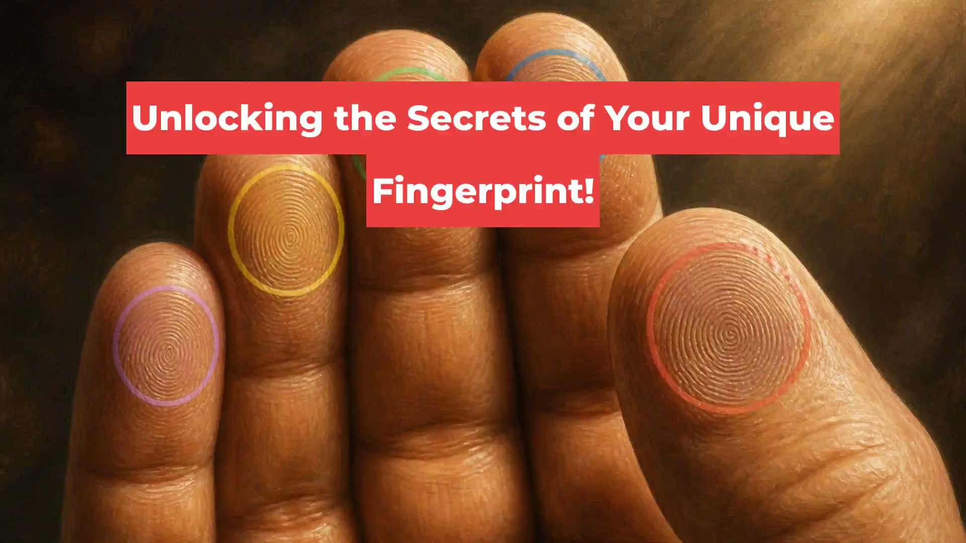 Unlocking the Secrets of Your Unique Fingerprint!