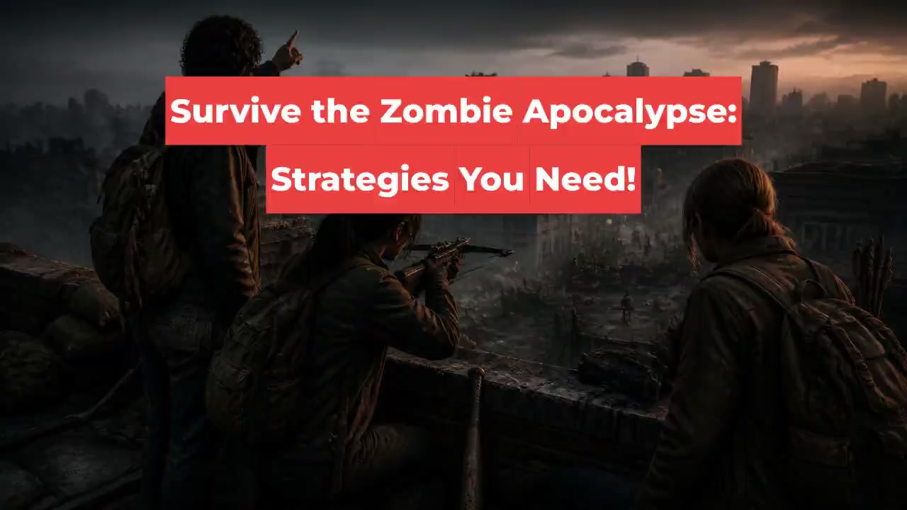 Survive the Zombie Apocalypse: Strategies You Need!