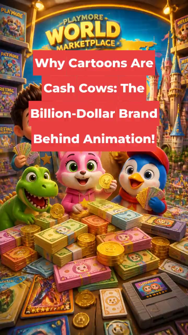 Why Cartoons Are Cash Cows: The Billion-Dollar Brand Behind Animation!