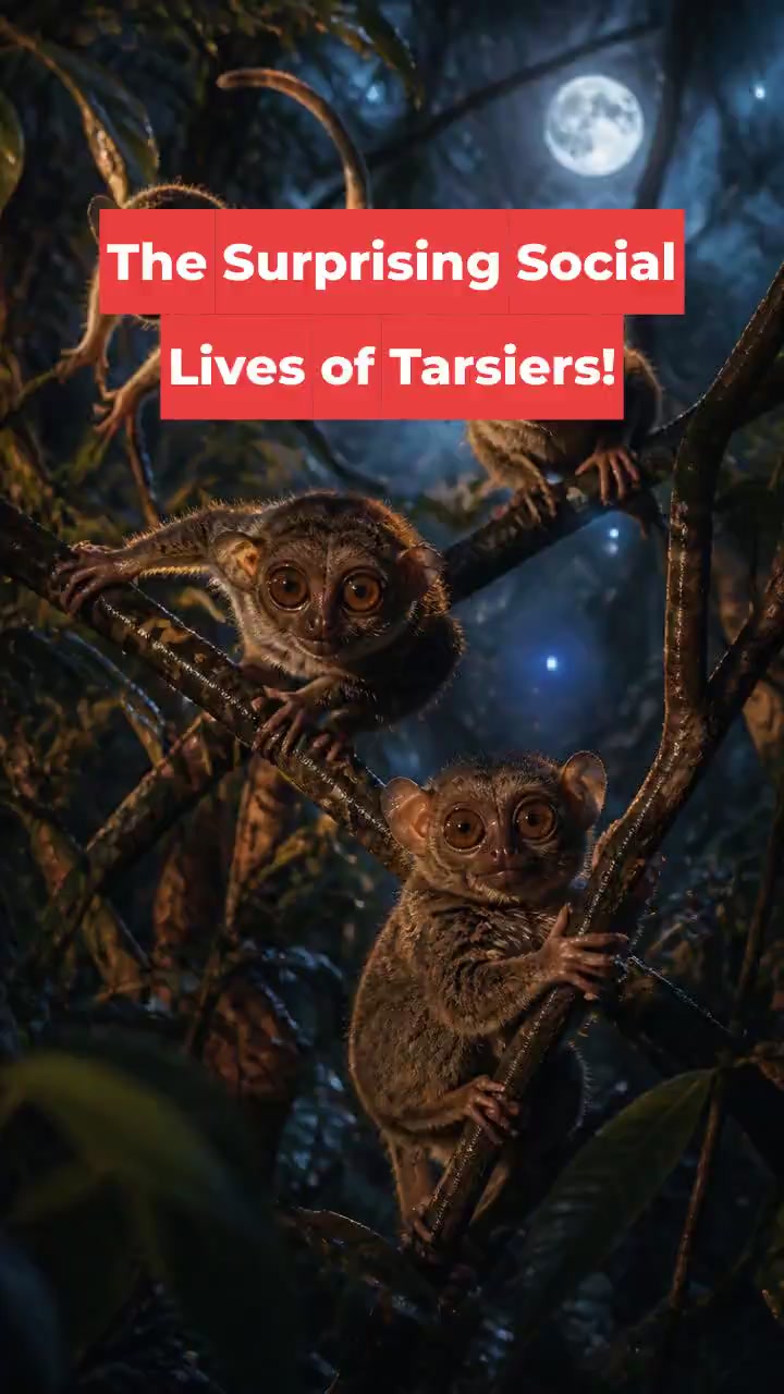 The Surprising Social Lives of Tarsiers!