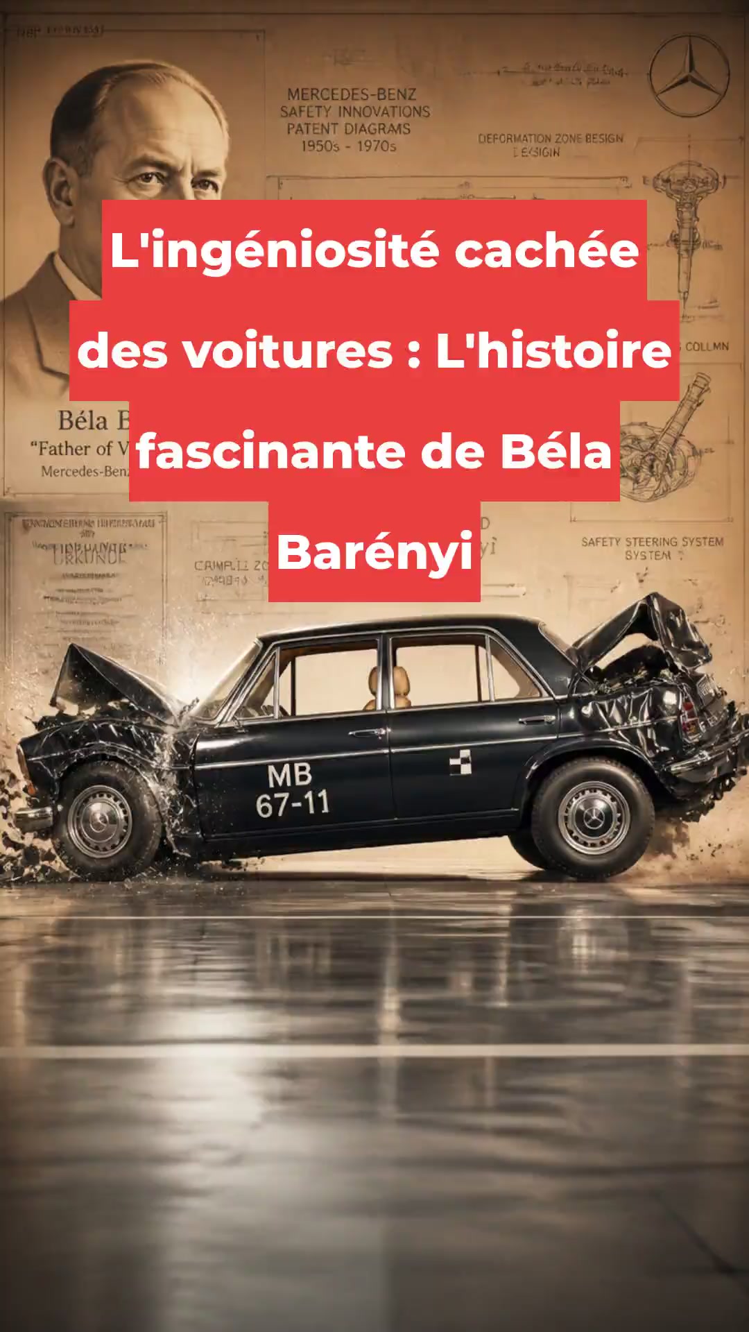 L'ingéniosité cachée des voitures : L'histoire fascinante de Béla Barényi