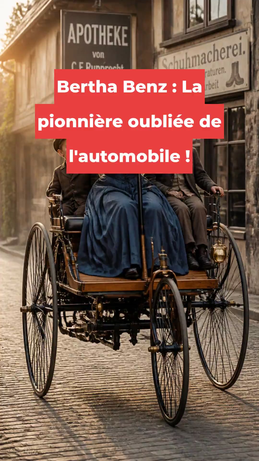 Bertha Benz : La pionnière oubliée de l'automobile !