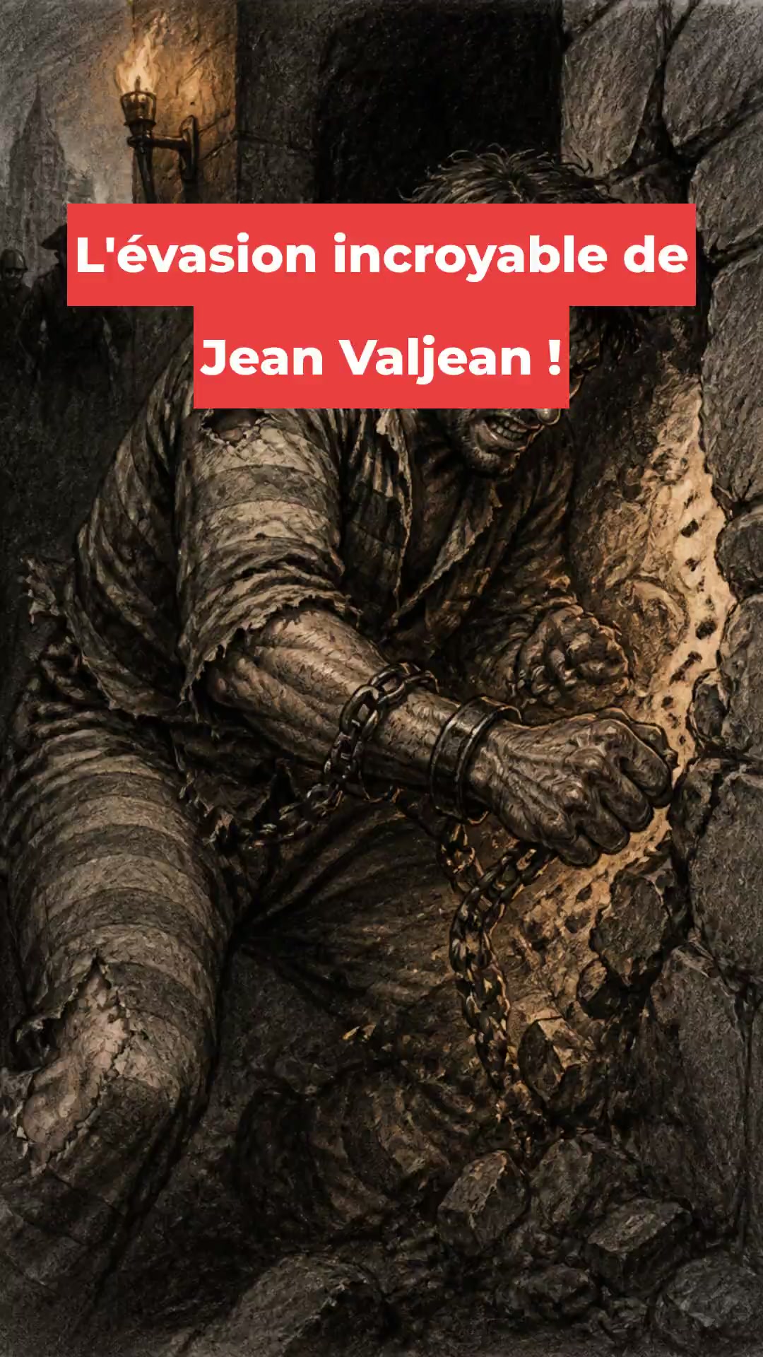 L'évasion incroyable de Jean Valjean !