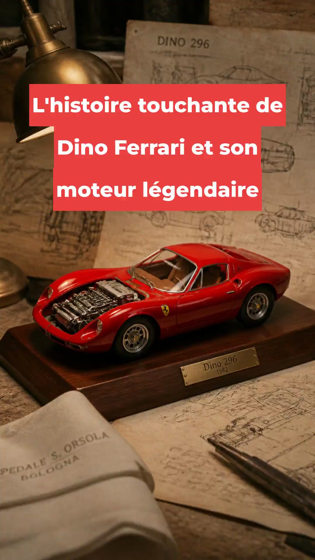 L'histoire touchante de Dino Ferrari et son moteur légendaire