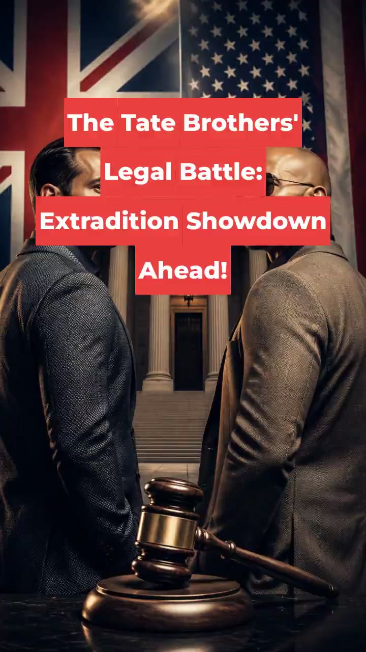 The Tate Brothers' Legal Battle: Extradition Showdown Ahead!