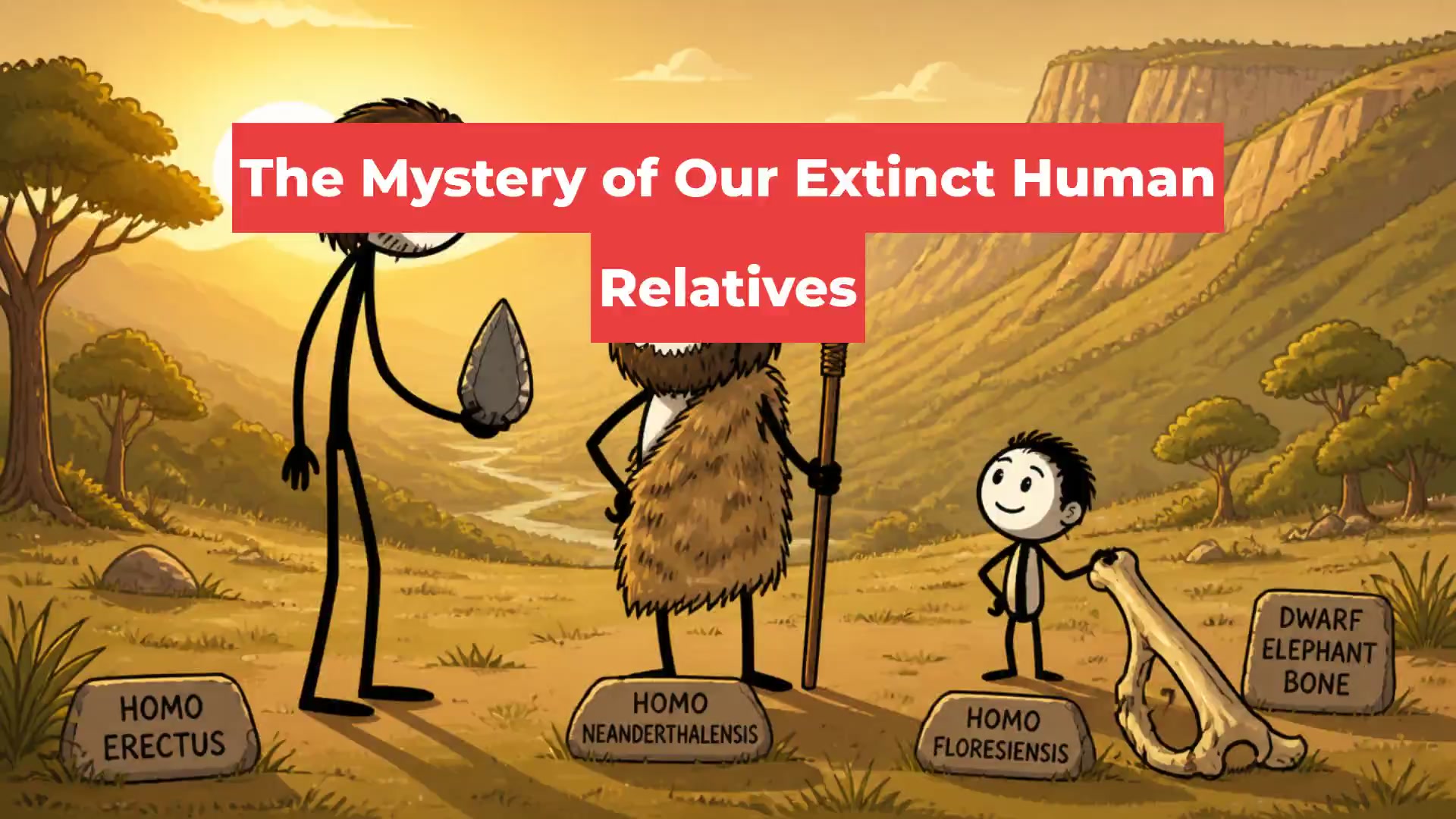 The Mystery of Our Extinct Human Relatives
