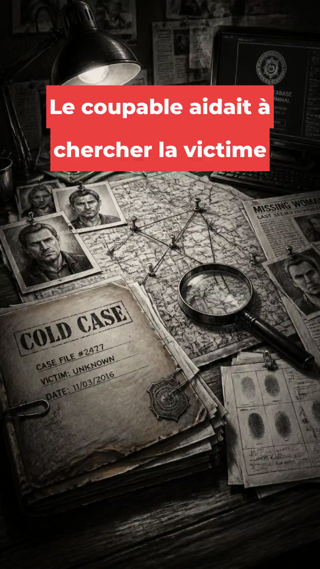 Le coupable aidait à chercher la victime