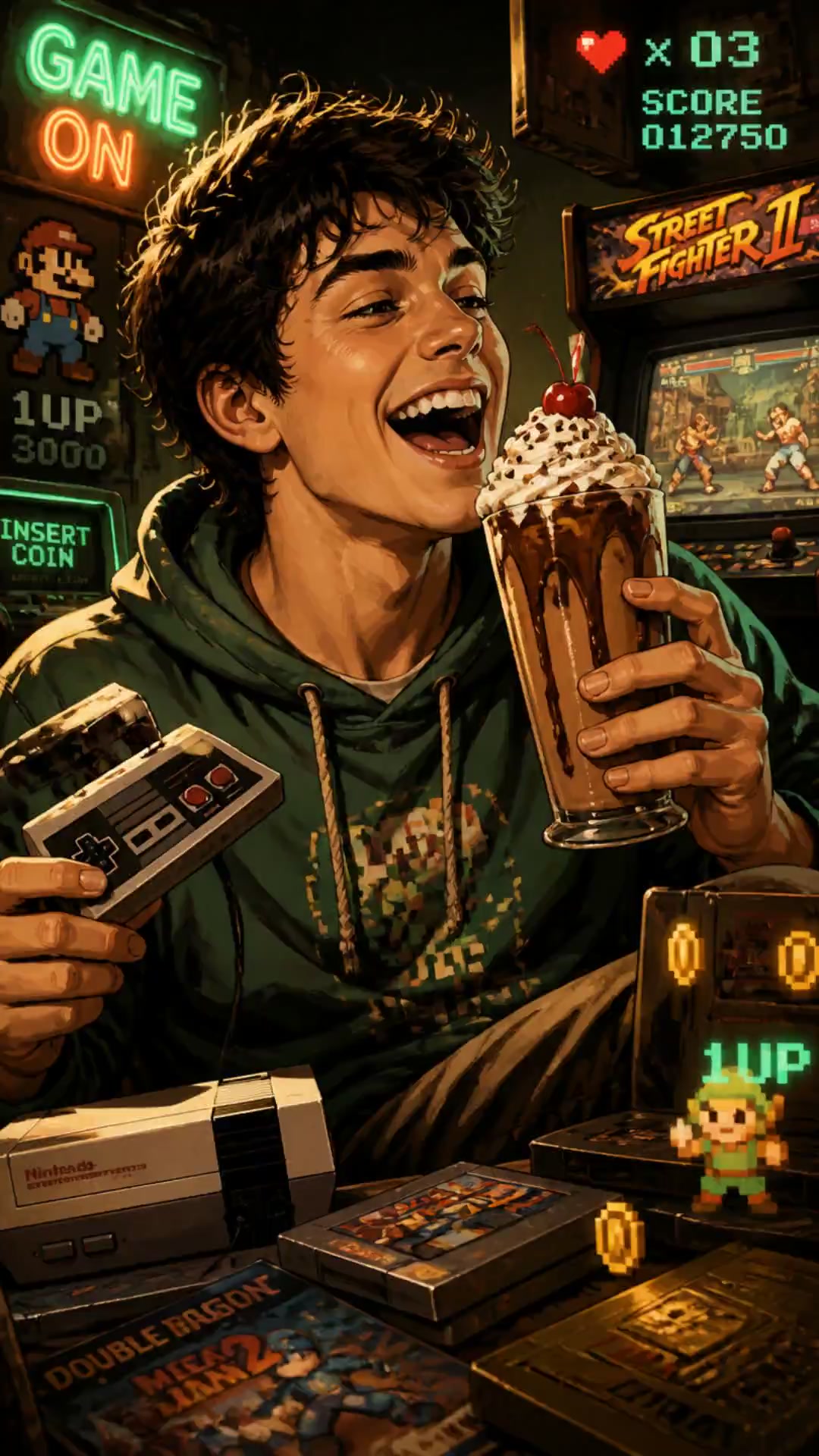 Celebrate National Video Games Day with Chocolate Milkshakes! 🎮🥤