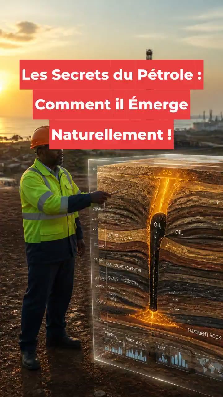 Les Secrets du Pétrole : Comment il Émerge Naturellement !