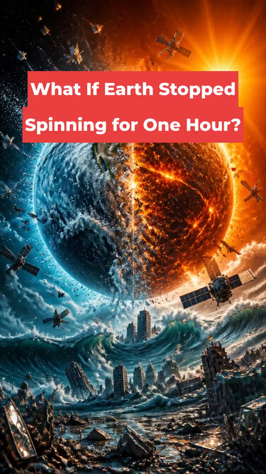 What If Earth Stopped Spinning for One Hour?