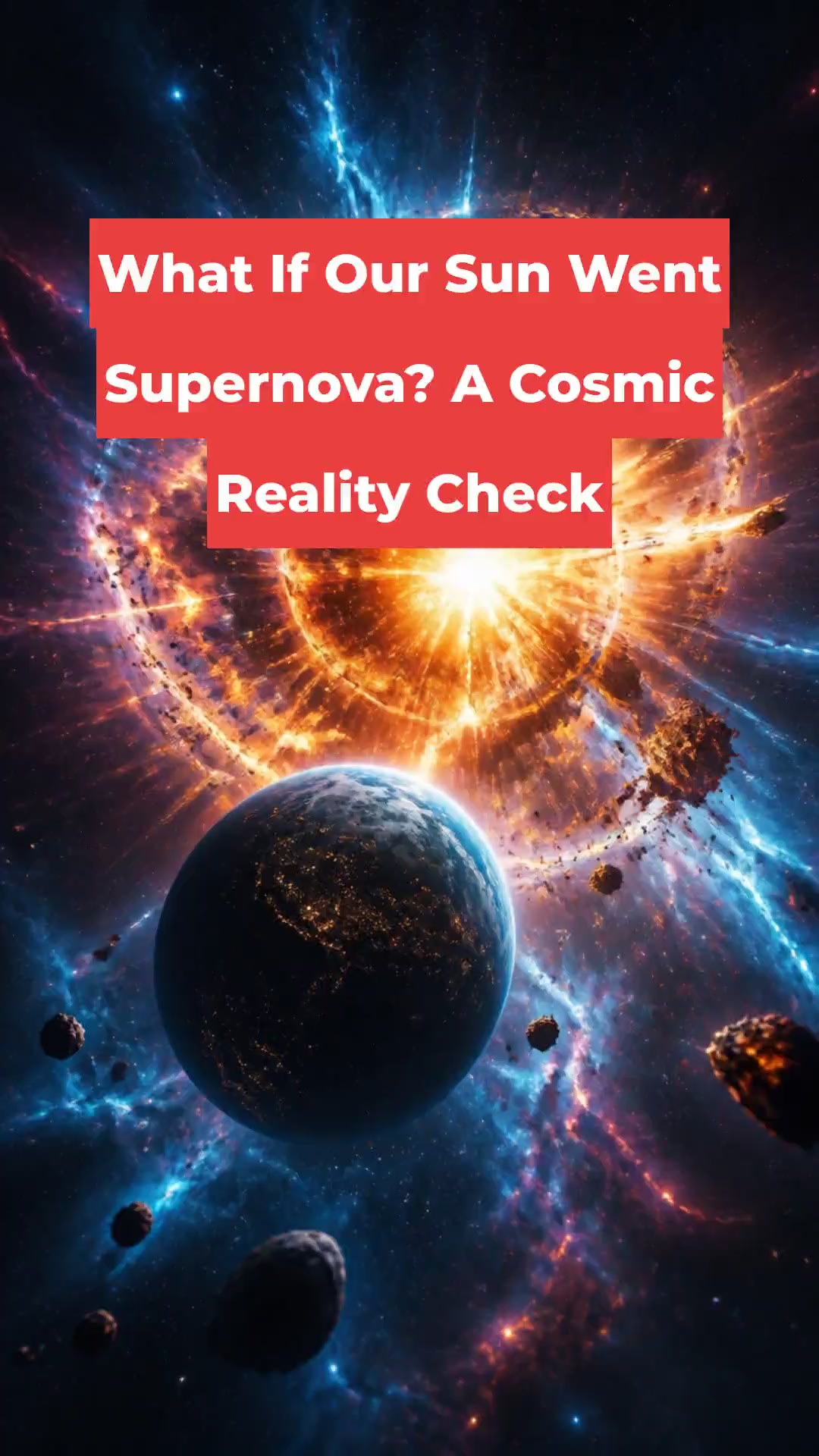 What If Our Sun Went Supernova? A Cosmic Reality Check