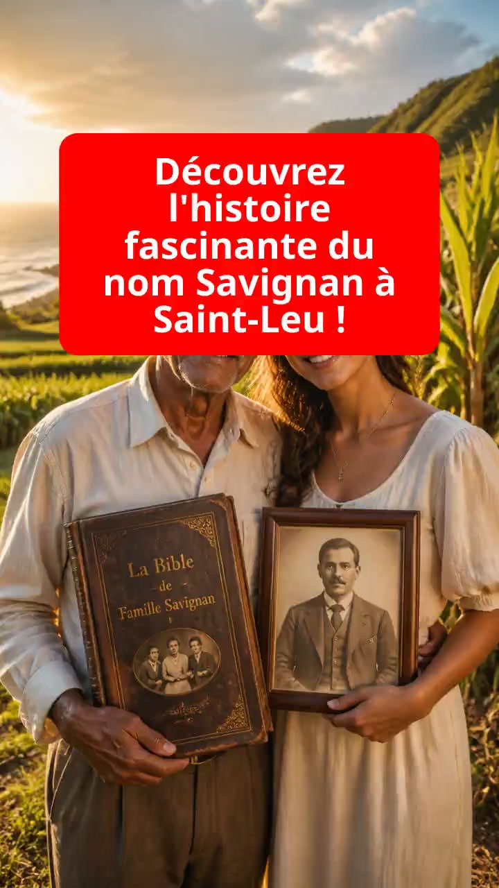 Découvrez l'histoire fascinante du nom Savignan à Saint-Leu !